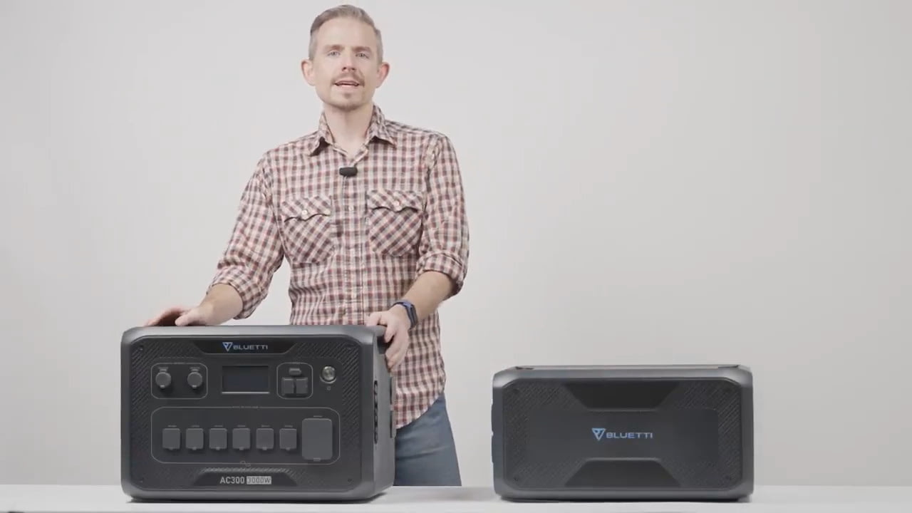 opplanet bluetti ac300 battery expansion video