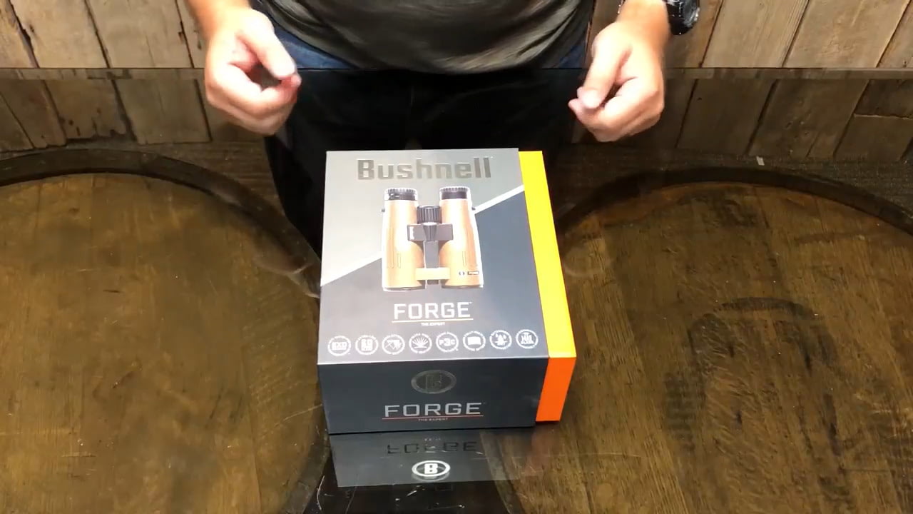 opplanet bushnell unboxing forge binoculars video