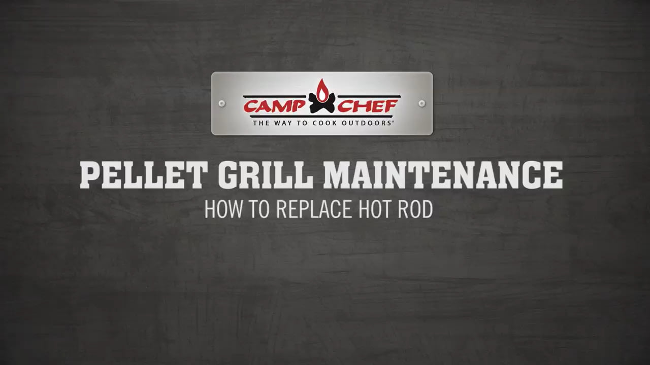 opplanet camp chef pellet grill maintenance replacing the hot rod video
