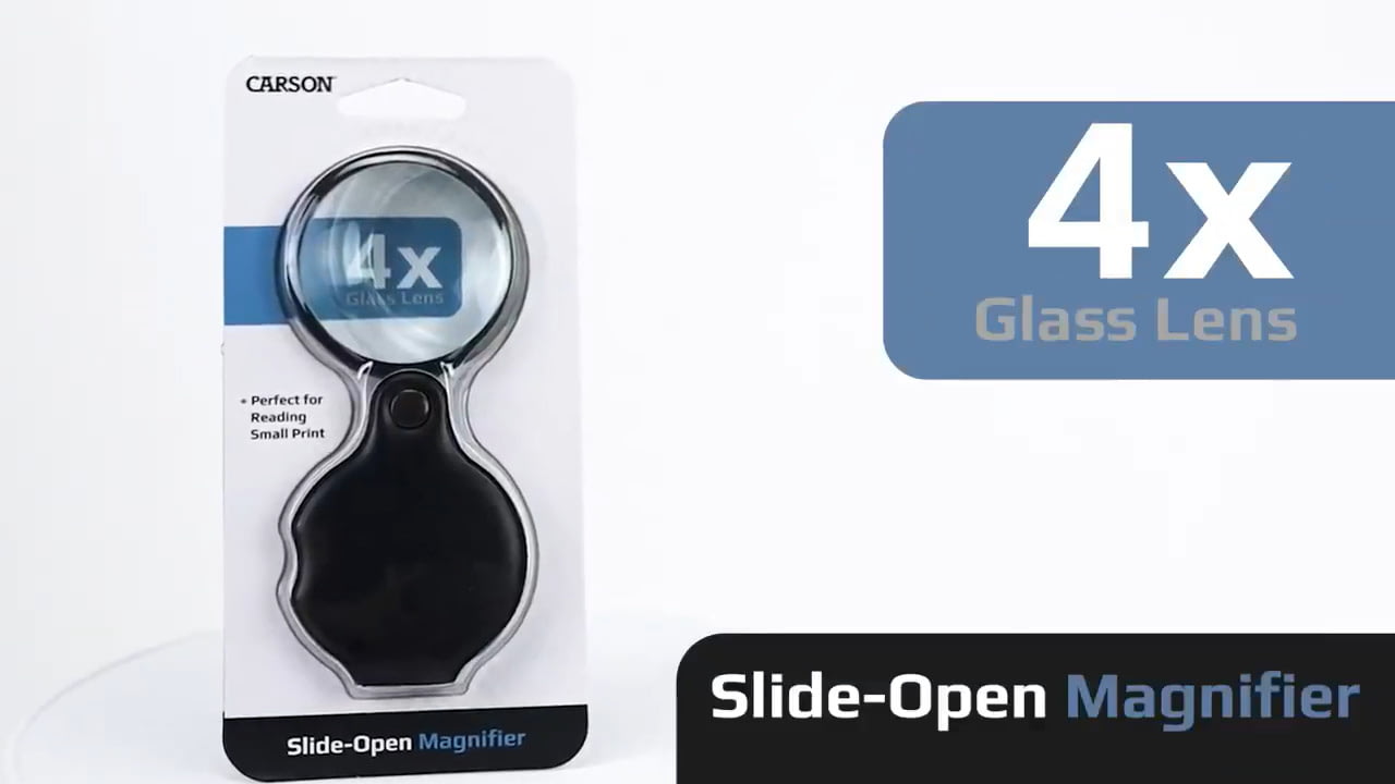 opplanet carson slide open magnifier video