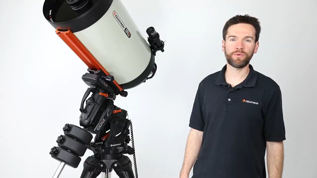 opplanet celestron cgx l german equatorial mount product tour video