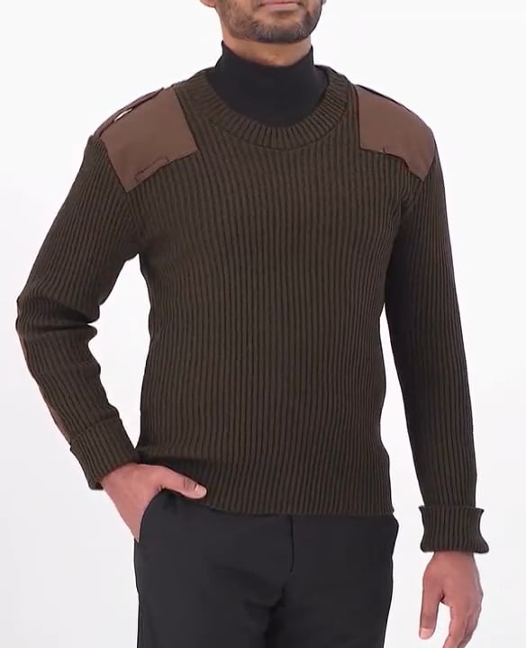 opplanet cobmex commando crew neck sweater video