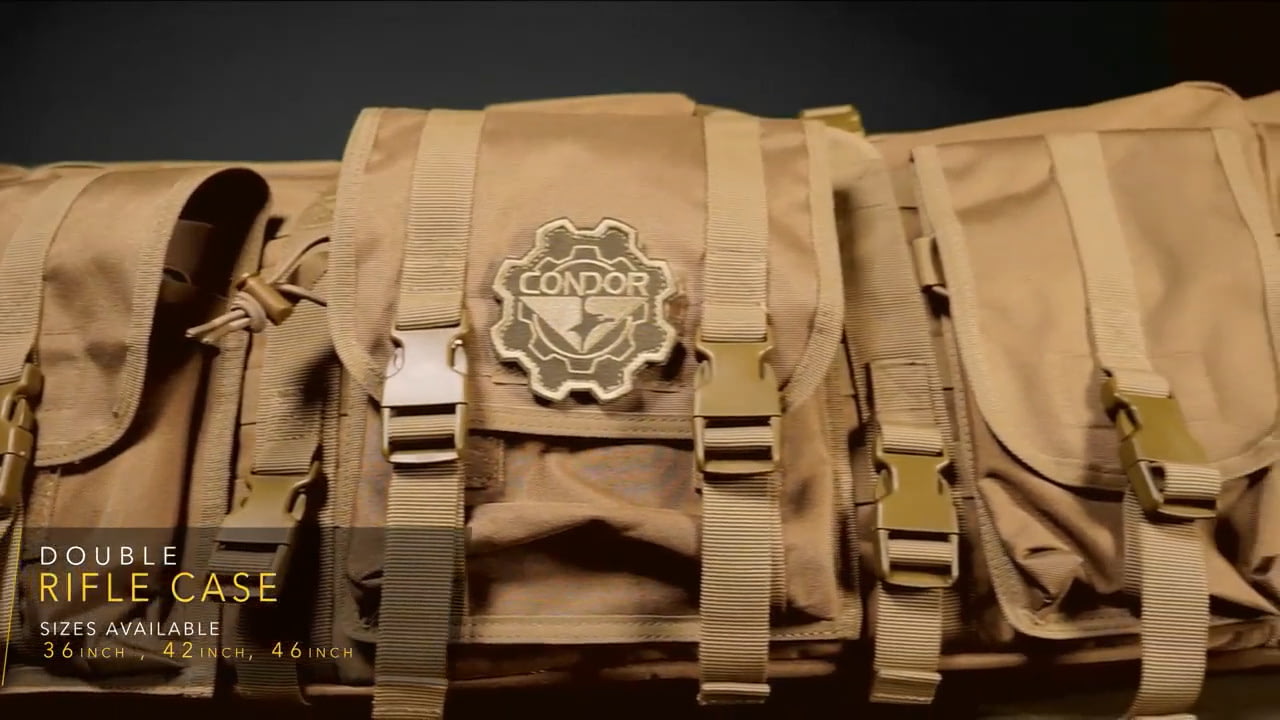 opplanet condor double rifle cases video