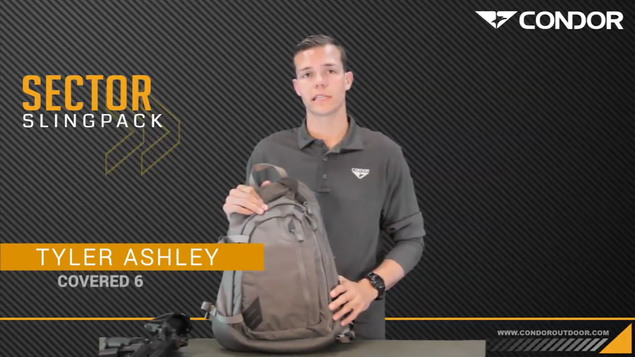 opplanet condor elite sector sling pack video