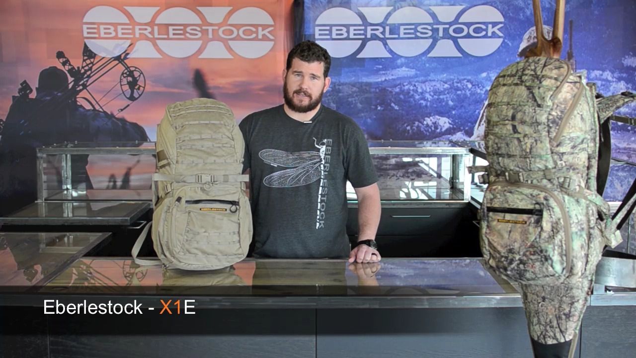 opplanet eberlestock x1e euro backpack in hide open rockveil final video