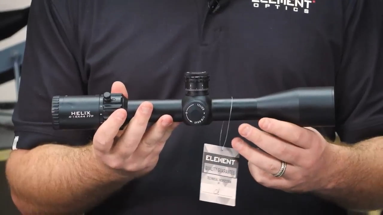 opplanet element optics the new 4 16x44 helix ffp video