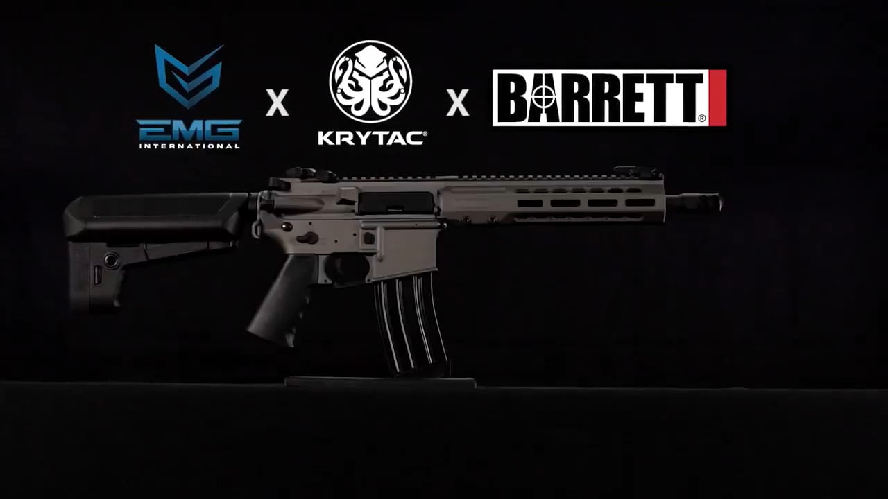 opplanet emg krytac barrett firearms rec7 di aeg the barrett of m4s video