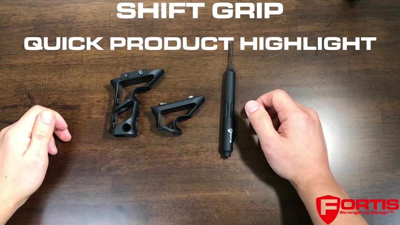 opplanet fortis shift grip vertical angled video