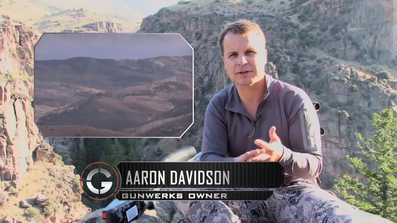 opplanet gunwerks g7 br2500 rangefinder mountain shooting tips video