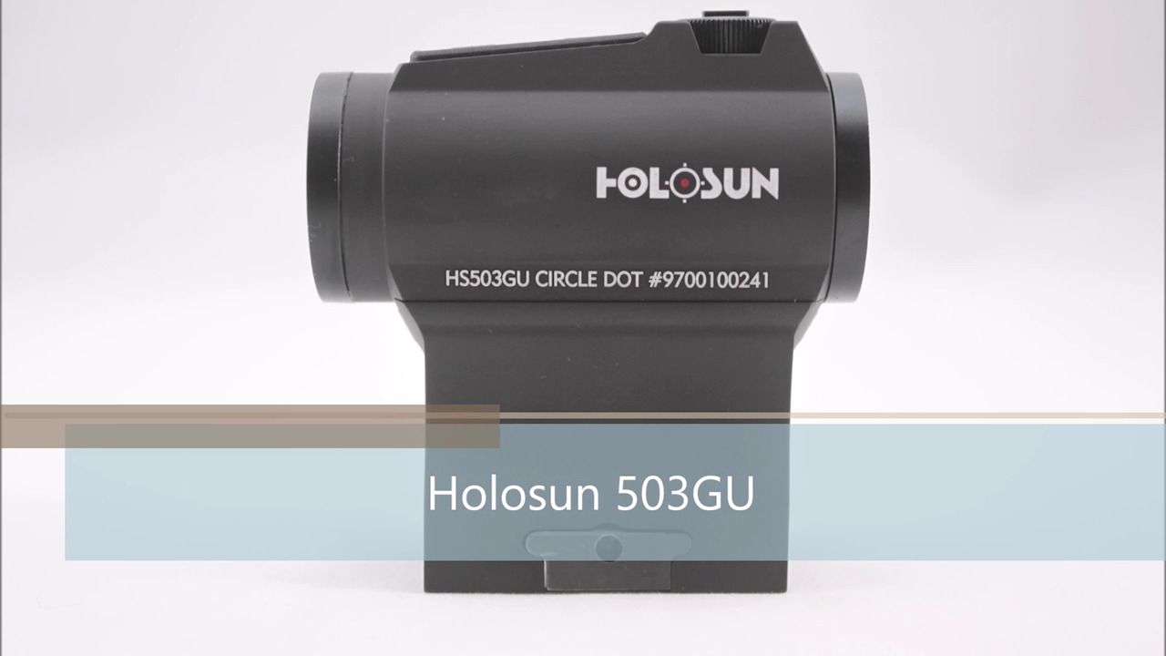 opplanet holosun 503gu product video