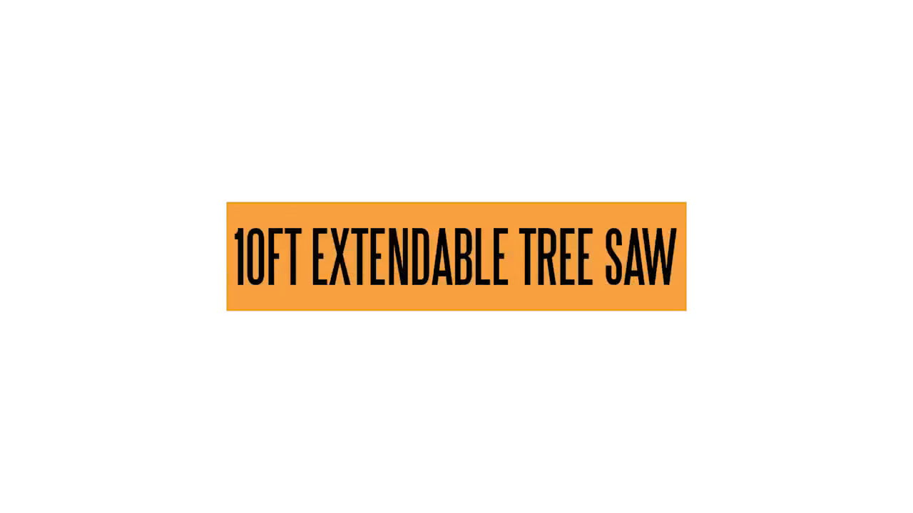 opplanet hooyman 10 ft extendable tree saw video