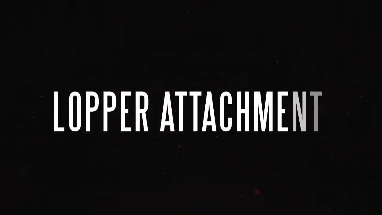 opplanet hooyman lopper attachment video