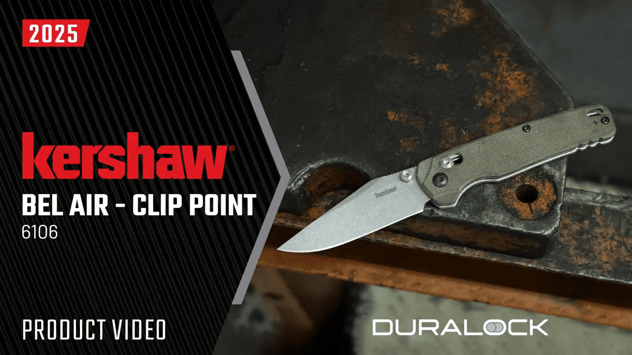 opplanet kershaw bel air clip point 6106 video
