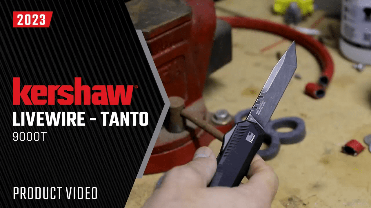 opplanet kershaw livewire tanto model 9000t video