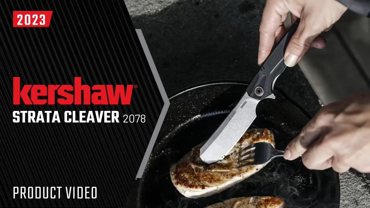 opplanet kershaw strata cleaver model 2078 video