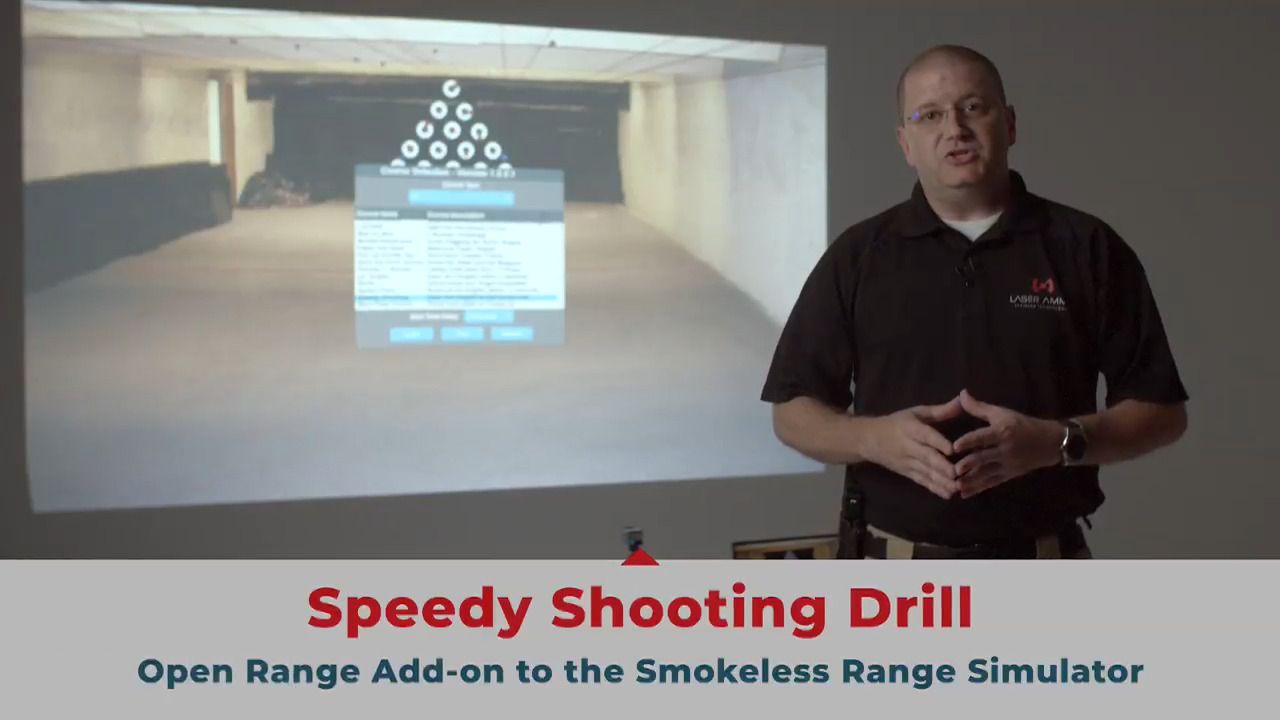opplanet laser ammo open range speed shooting drill video