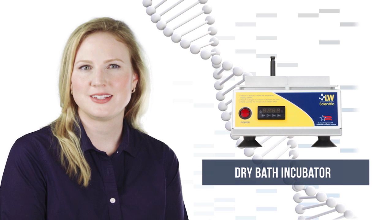 opplanet lw scientific dry bath incubator master 1 video