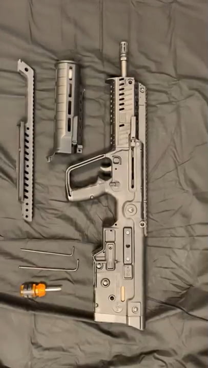 opplanet manticore arms x95 optimus polymer forend install video