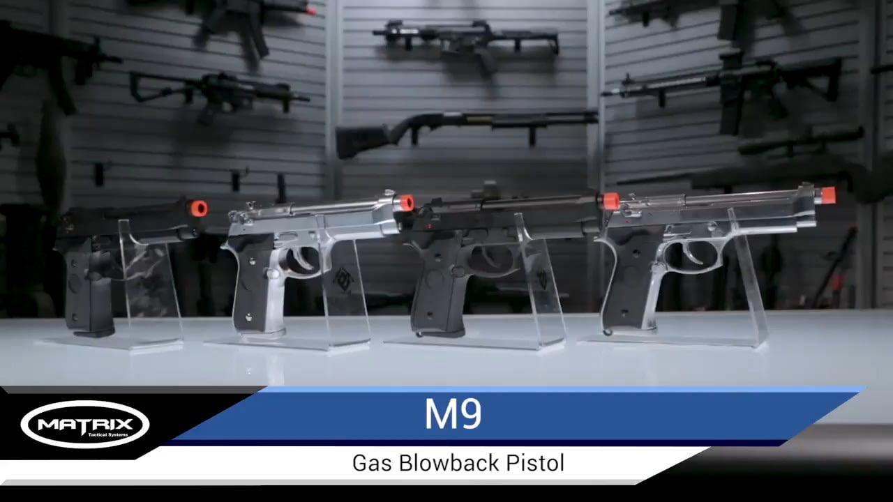 opplanet matrix elite m9 gbb pistol video