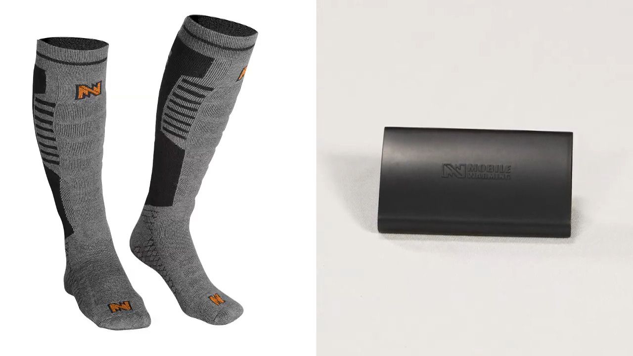 opplanet mobile warming 3 7v heated socks video