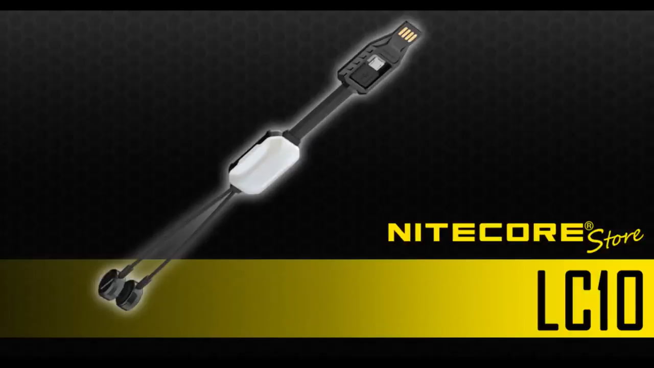 opplanet nitecore lc10 portable multi function usb charger for 18650 batteries video