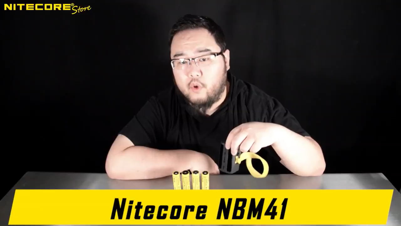 opplanet nitecore nbm41 battery magazine video
