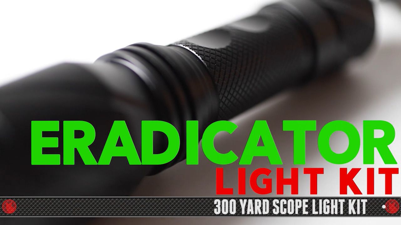 opplanet predator tactics eradicator light kit video