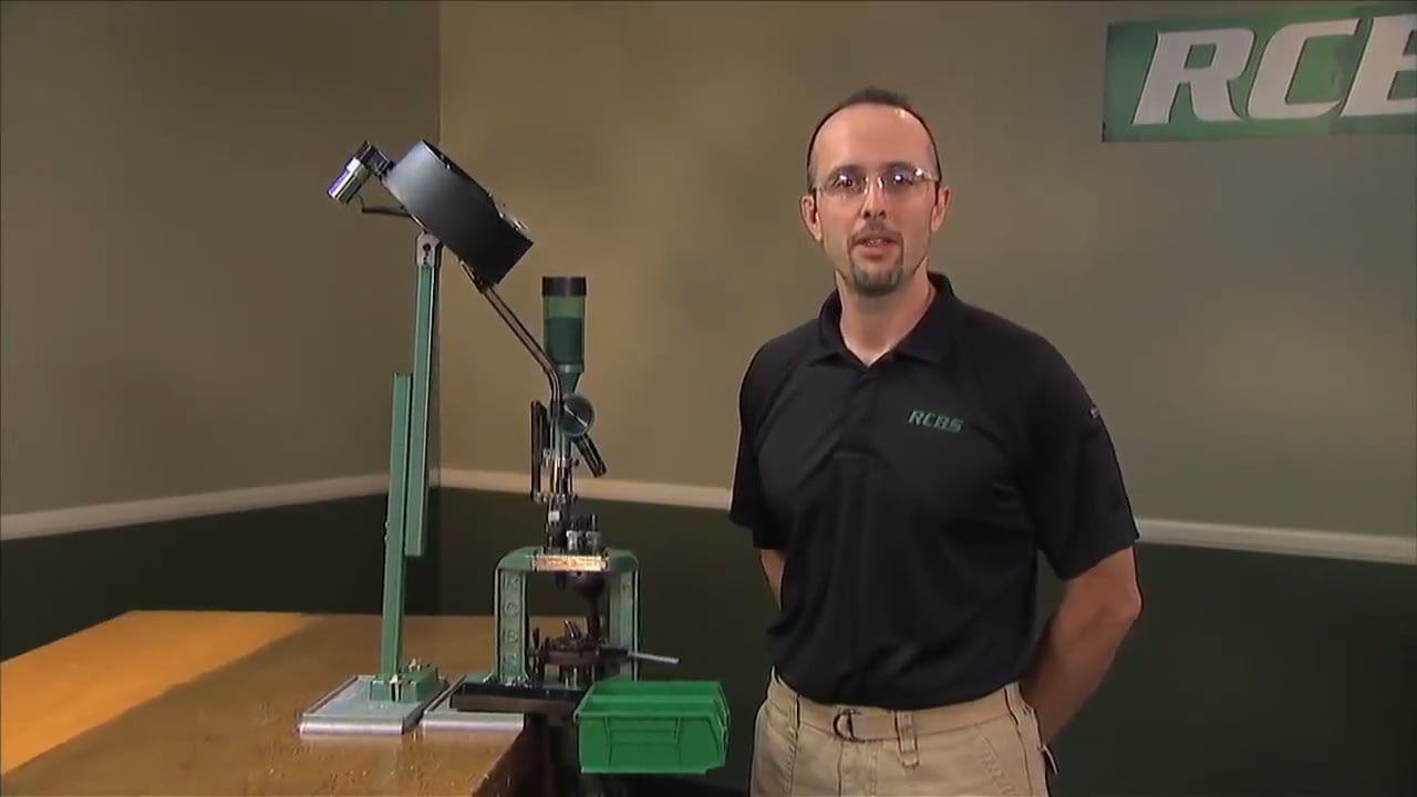 opplanet rcbs pistol bullet feeder video