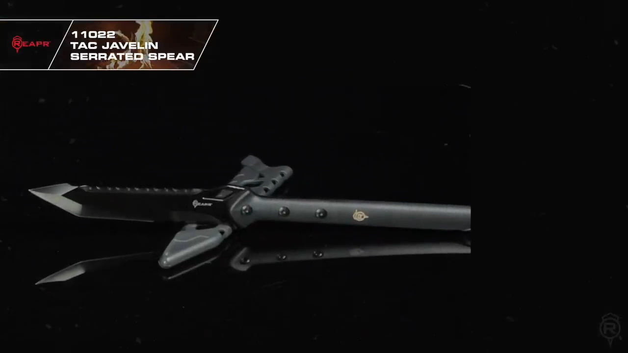 opplanet reapr 11022 tac javelin serrated spear video