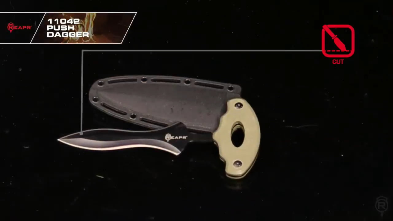 opplanet reapr 11042 push dagger video