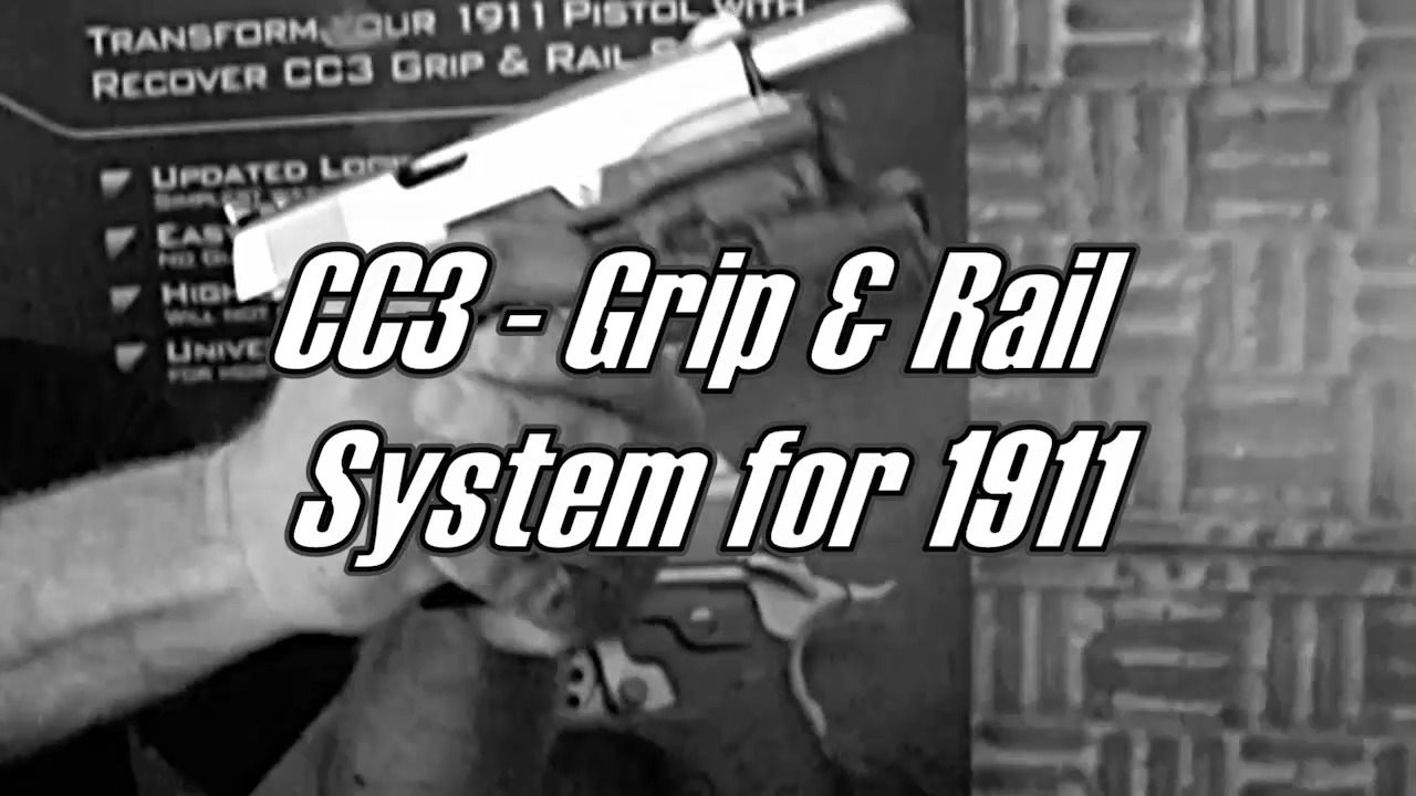 opplanet recover tactical cc3 grip and rail system for 1911 video