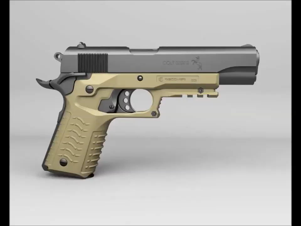 opplanet recover tactical how to install recover grip and rail system for 1911 video