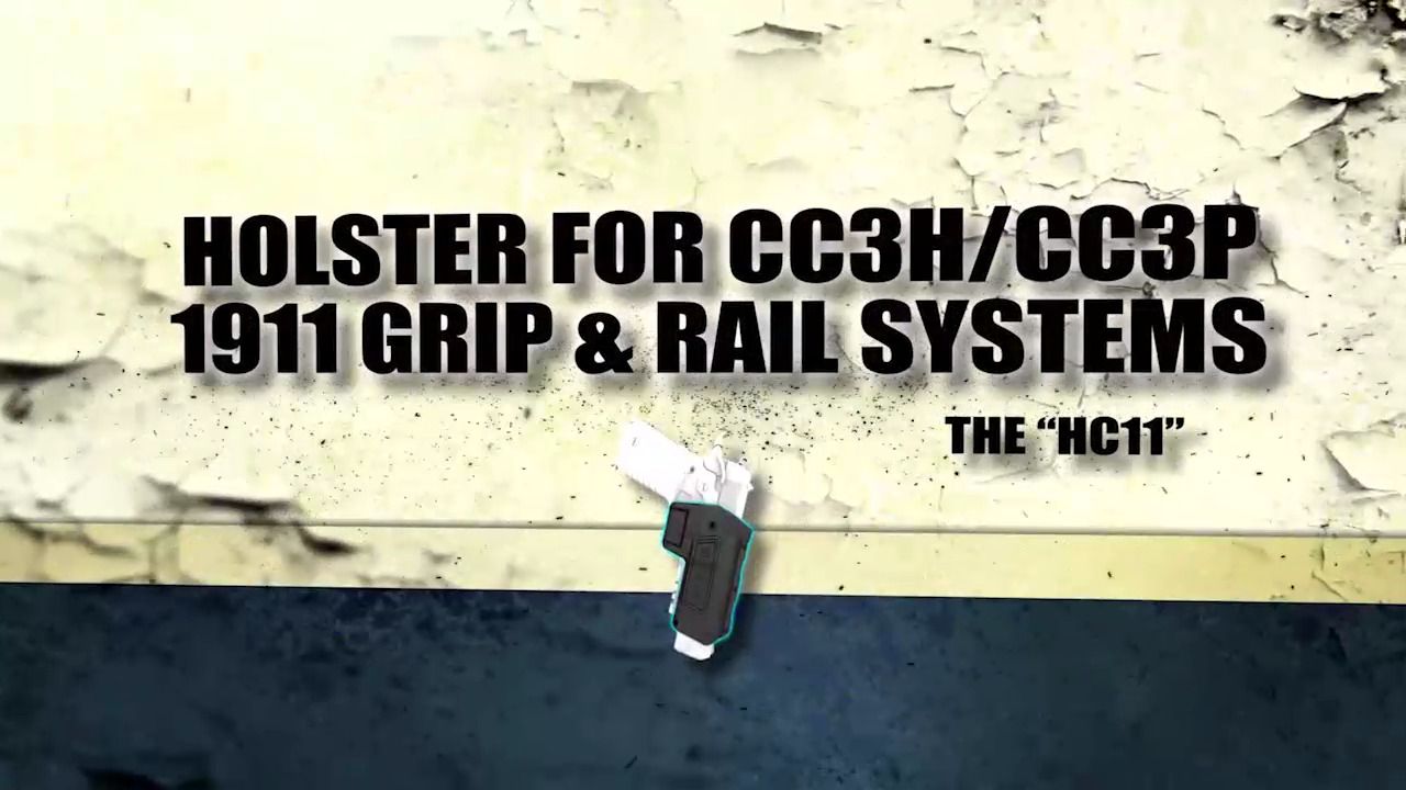 opplanet recover tactical presents holsters cc3h p grip rail systems video
