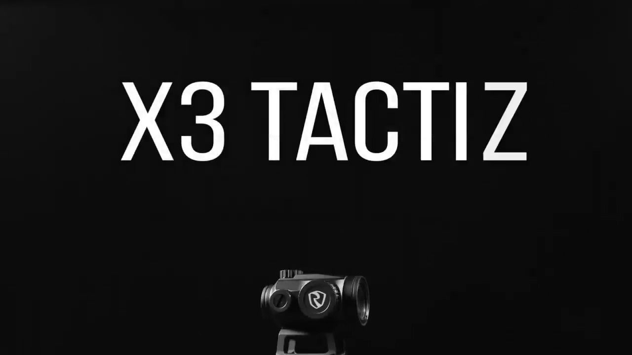 opplanet riton optics x3 tactix ard red dot sight video