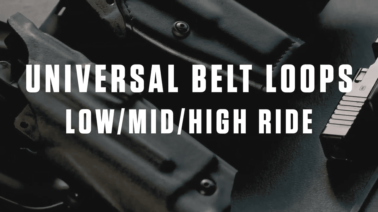 opplanet safariland holster education belt loop ride height video
