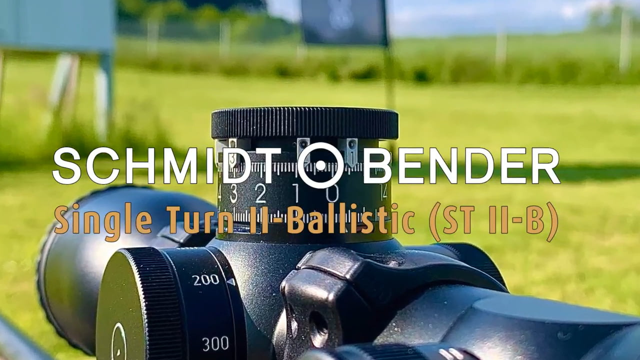 opplanet schmidt bender single turn ii ballistic st ii b tutorial video