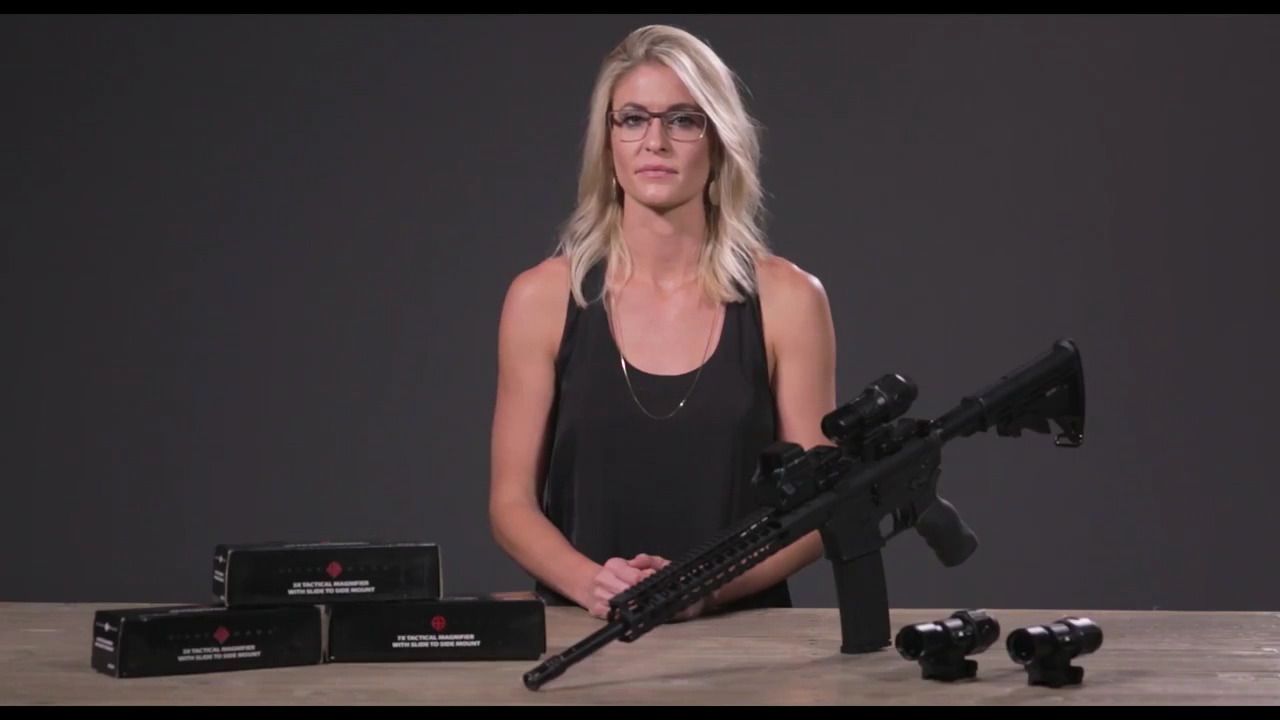 opplanet sightmark 3x 5x 7x tactical magnifier series video