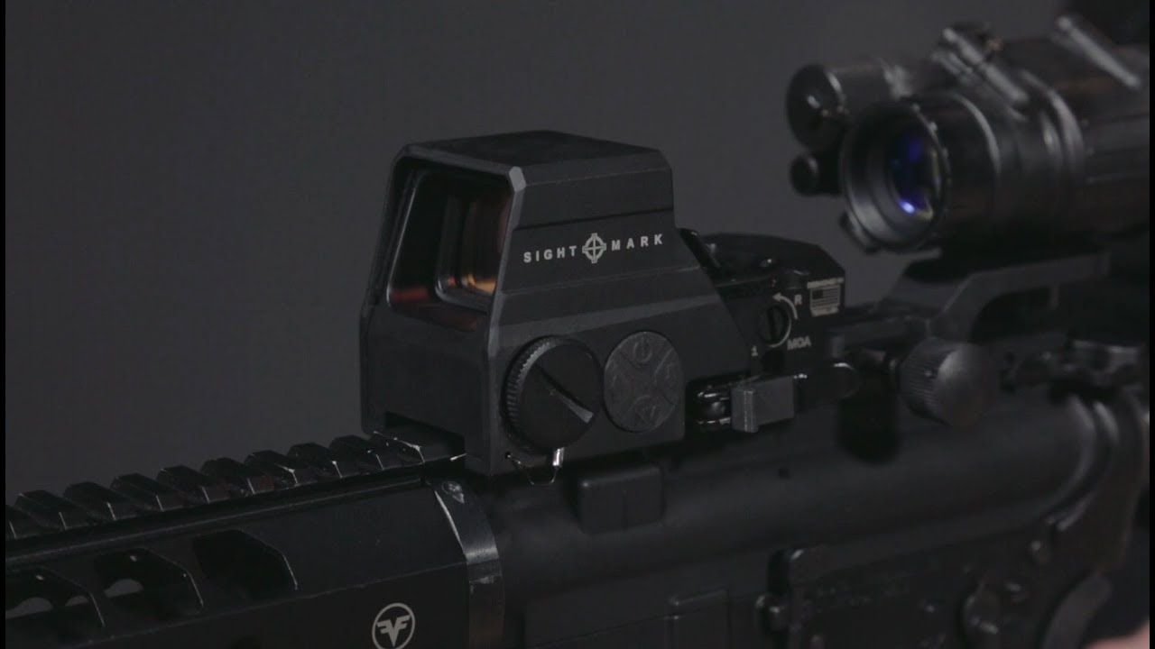 opplanet sightmark r a and m spec ultra shot series video