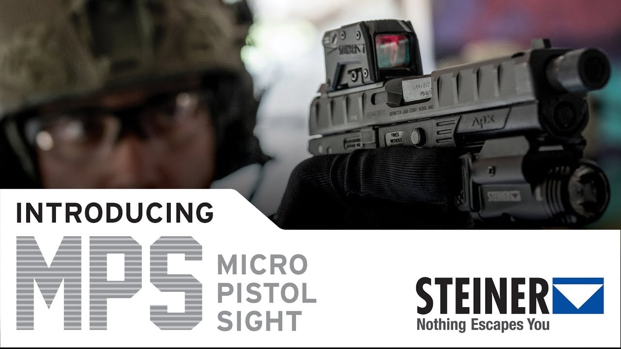 opplanet steiner introducing the steiner mps micro pistol sight video