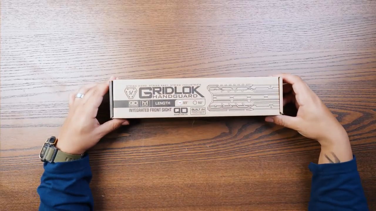 opplanet strike industries adjusting the gridlok quick detachable locking mechanism video