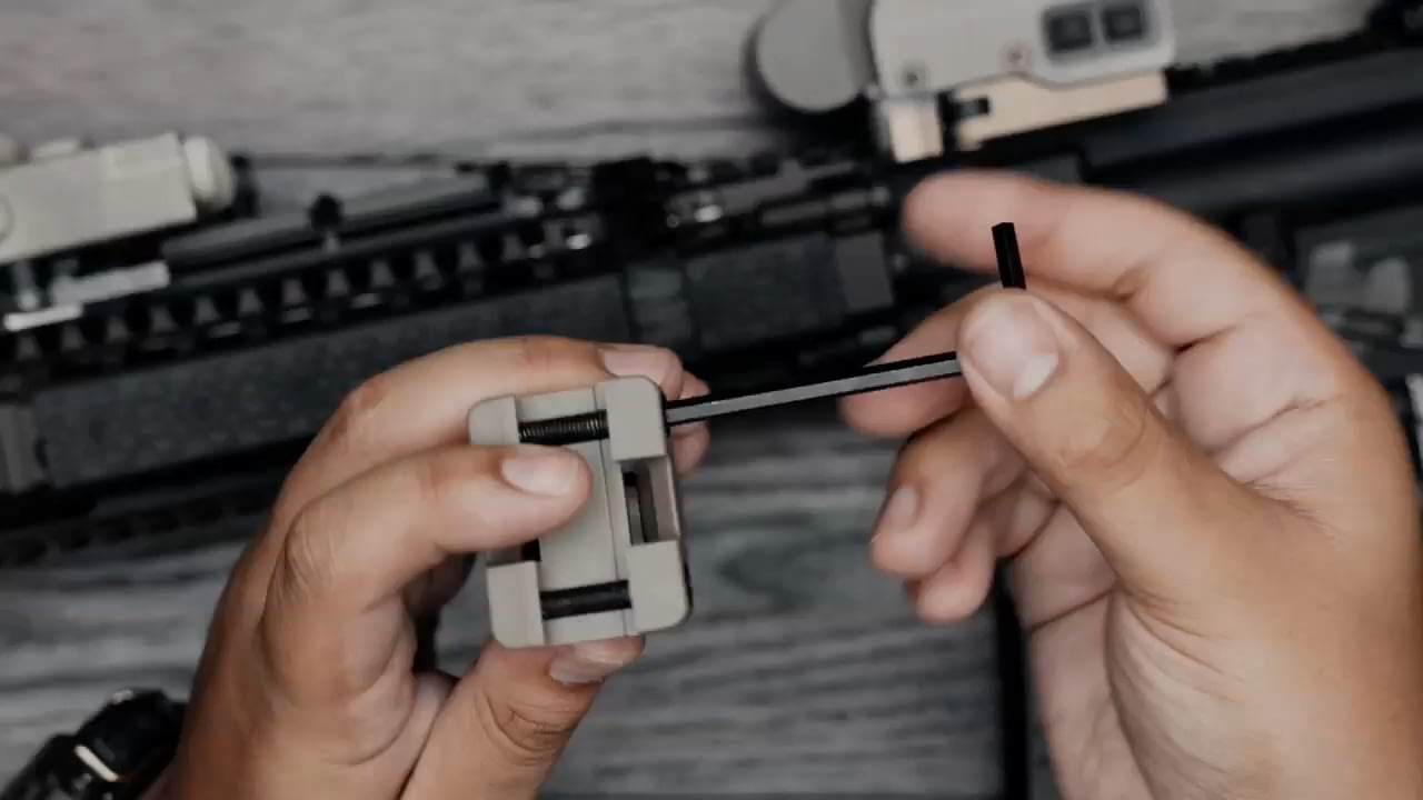 opplanet strike industries angled vertical grip with cable management long or short picatinny video