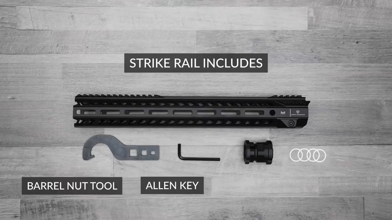 opplanet strike industries rail installation video