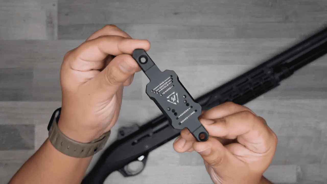 opplanet strike industries shotgun optic mount ni 1 video