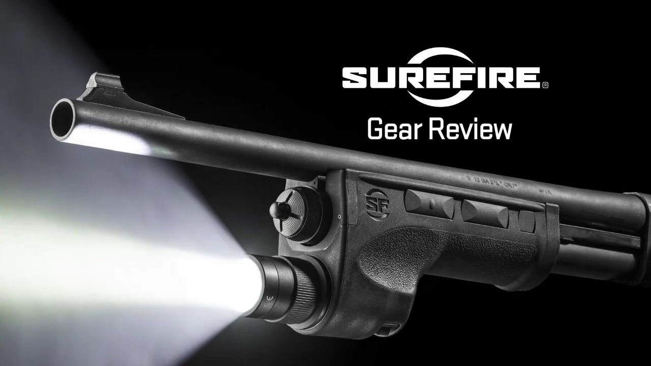 opplanet surefire dsf series shotgun forend weaponlight gear review video