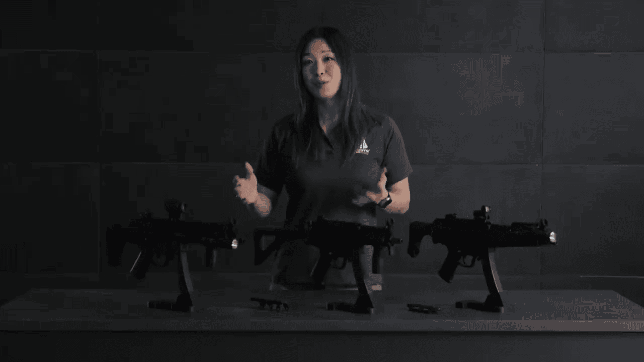 opplanet utg pro claw mount and light mount for the mp5 video