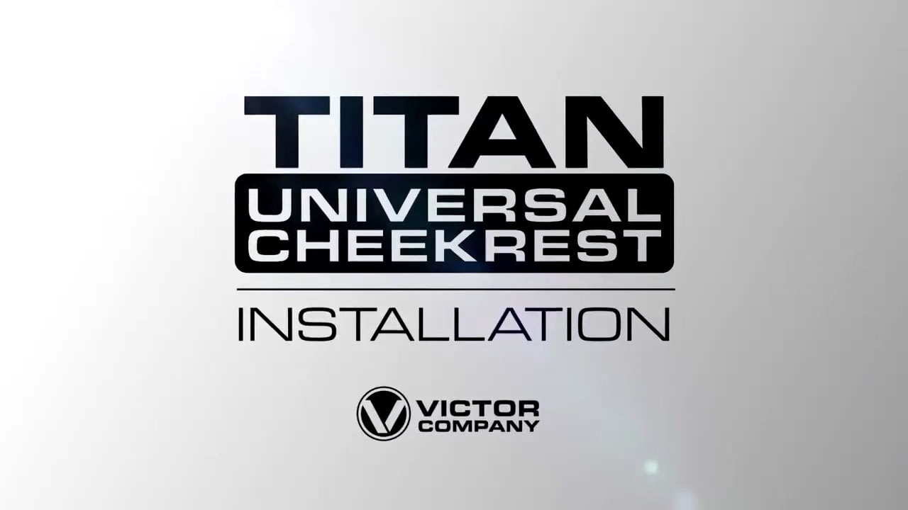 opplanet victor company titan universal cheekrest installation video video