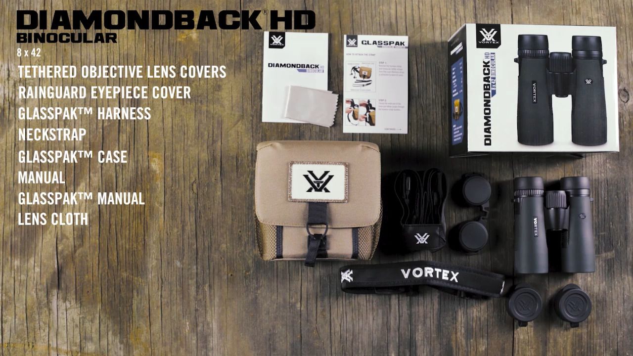 opplanet vortex diamondback hd 8x42 binoculars video