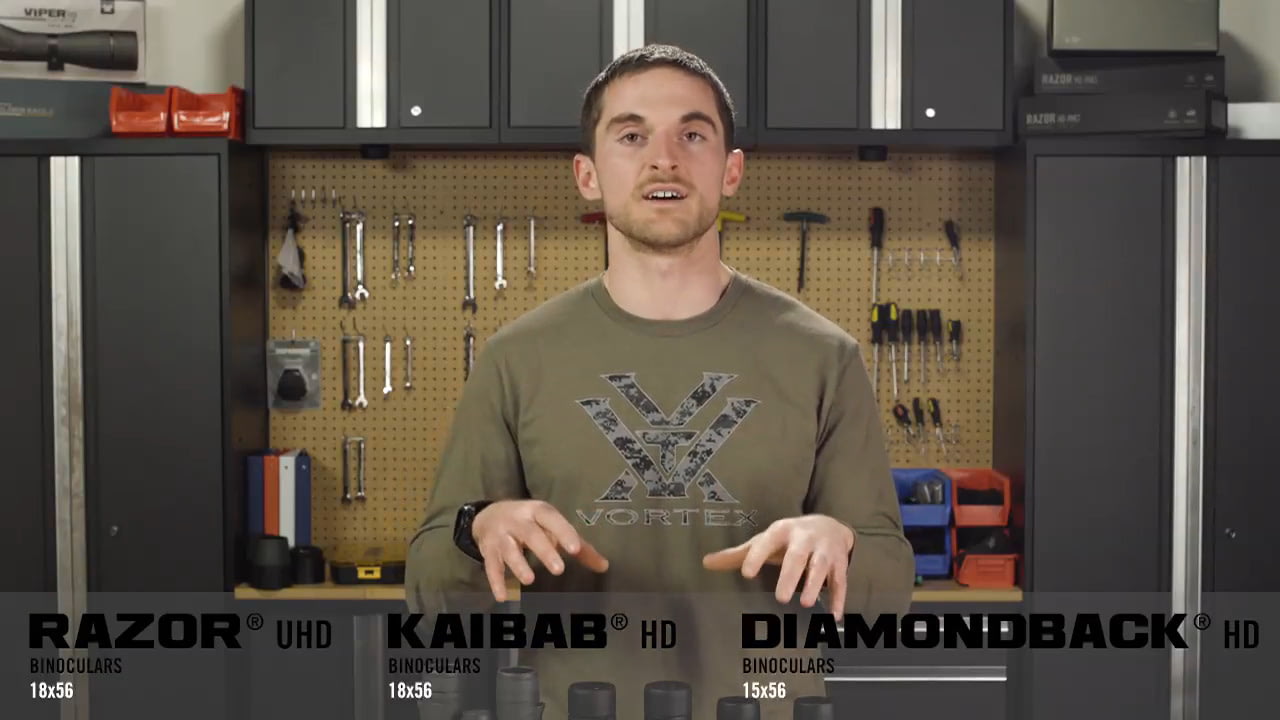opplanet vortex razor uhd vs kaibab hd vs diamondback hd binoculars comparison video