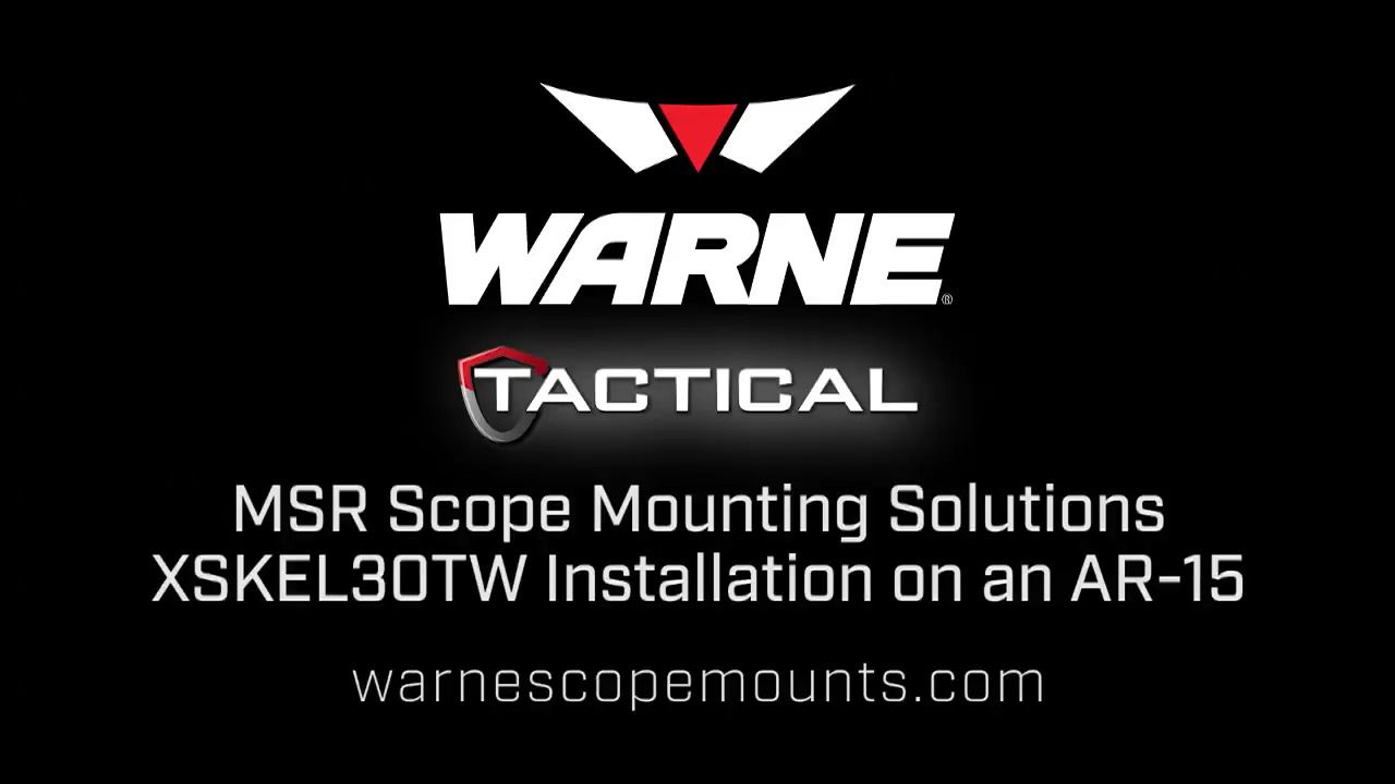 opplanet warne msr scope mounting solutions video