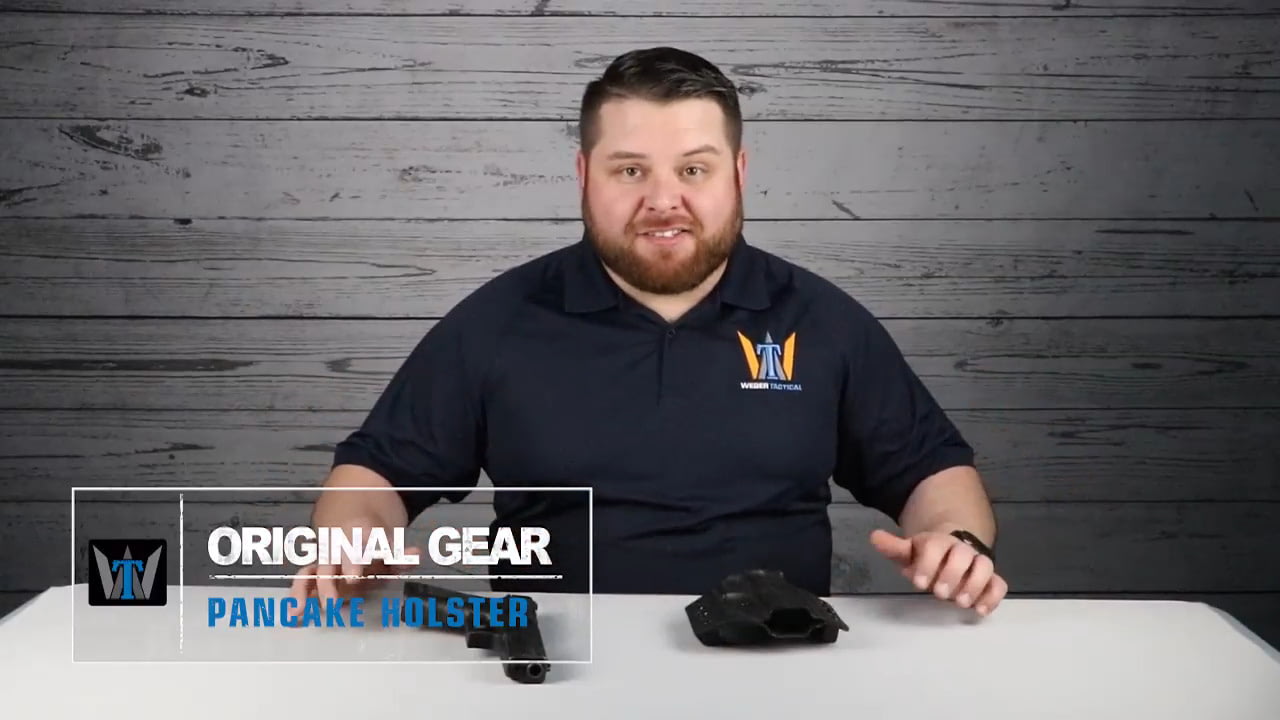 opplanet weber tactical original gear pancake holster 1 video